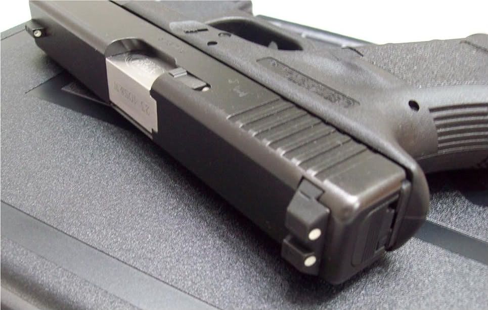 Glockmade night sights vs. Trijicon HD